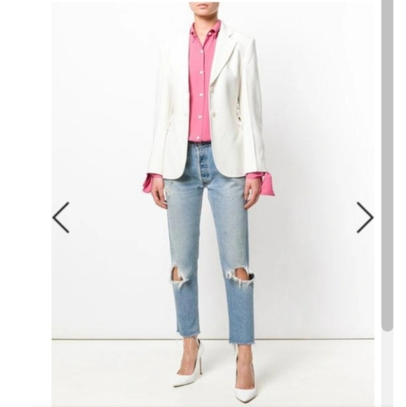 Theory Admiral Lace-Up Crepe Jacket - Picture 15 of 16